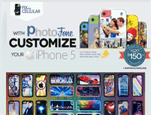 Tablet Screenshot of fixmycellular.com